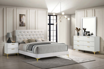 Kendall 4-Piece Queen Bedroom Set White