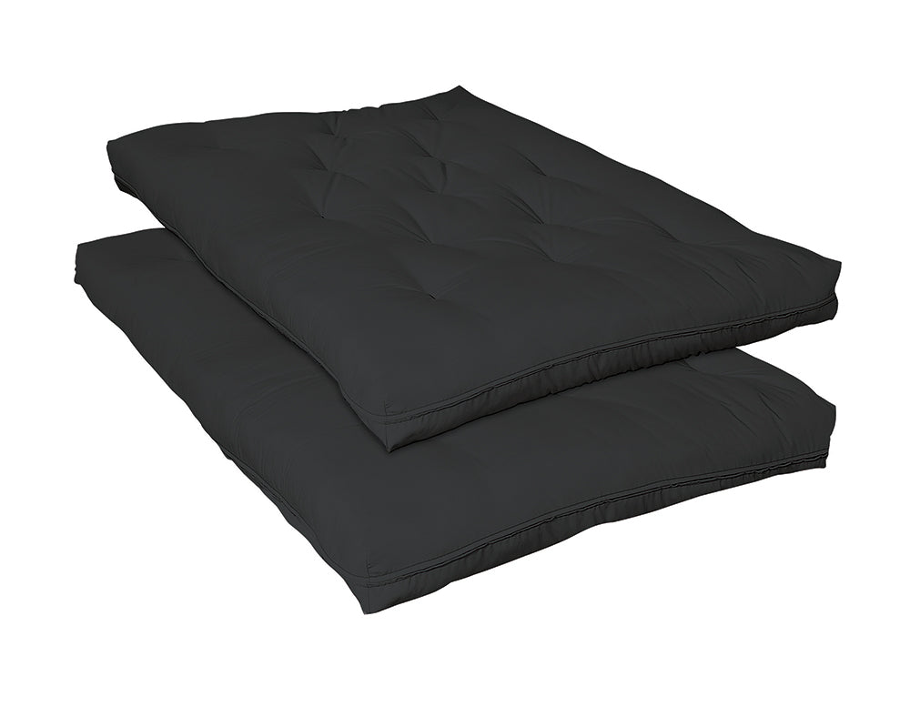 8″ Premium Futon Pad Black